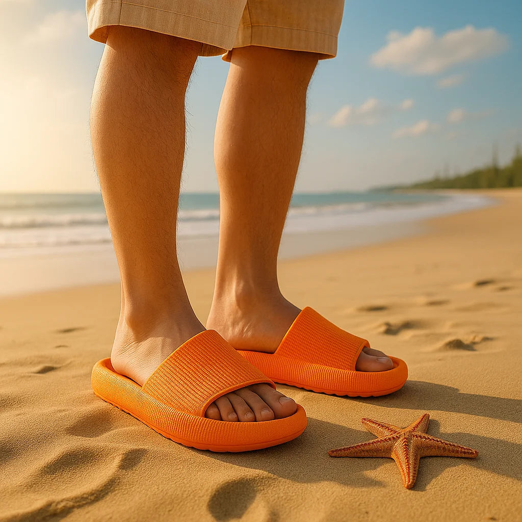 EVA Thick Sole 4cm Beach Slippers