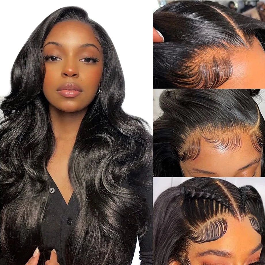 Brazilian HD Lace Frontal Human Hair Wigs