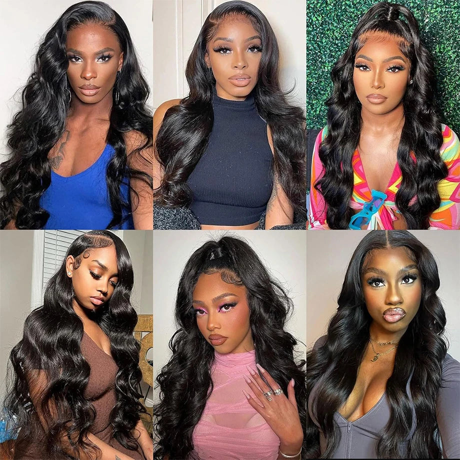 Brazilian HD Lace Frontal Human Hair Wigs