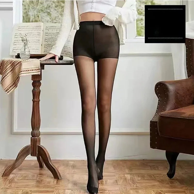 Skin Color Tights/Pantyhose Tear Resistant
